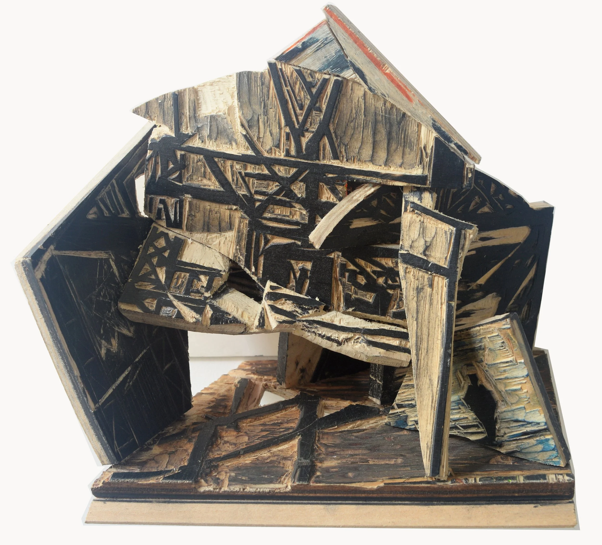 window/venster, 20x19x14cm 2023