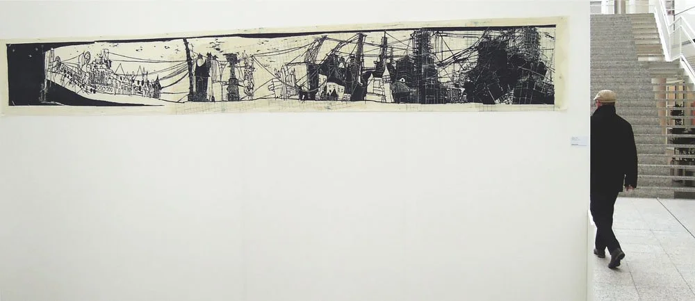 'Tribute to a city' 400x51cm 2016