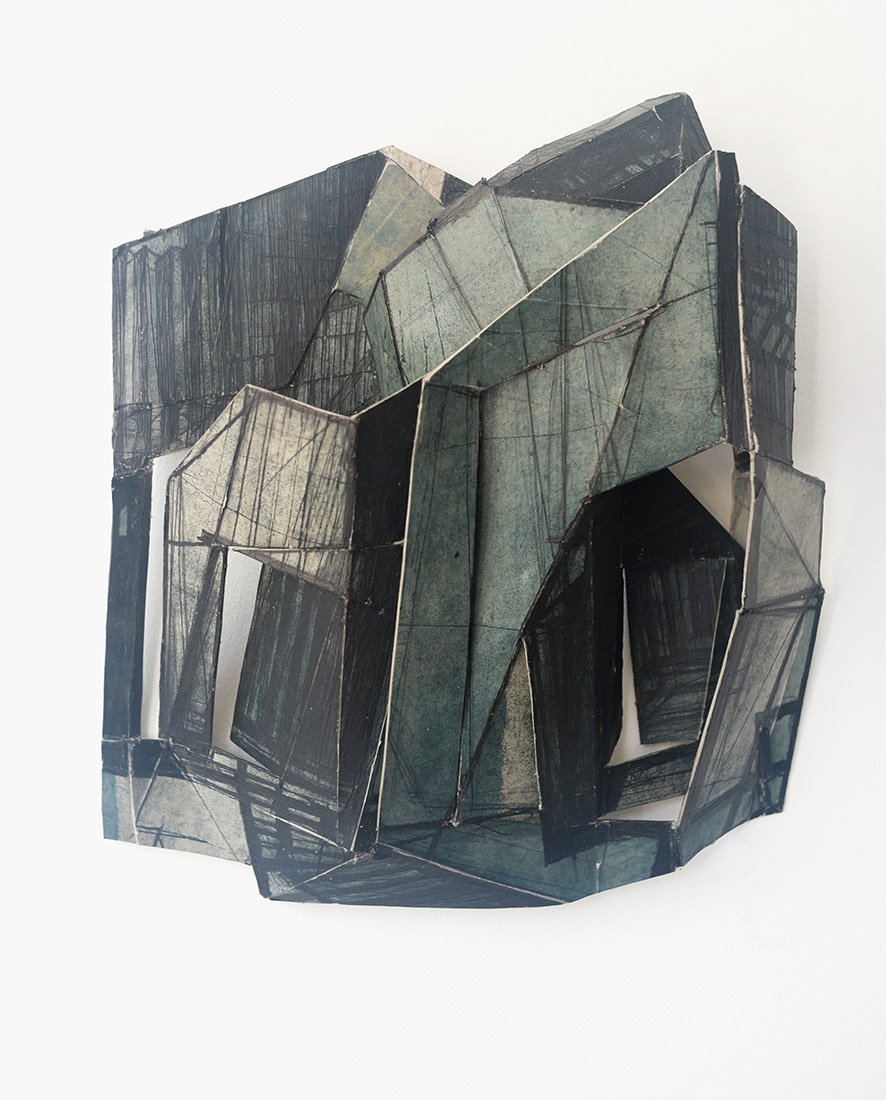 vouwsel 7, 38x32x10cm, 2025