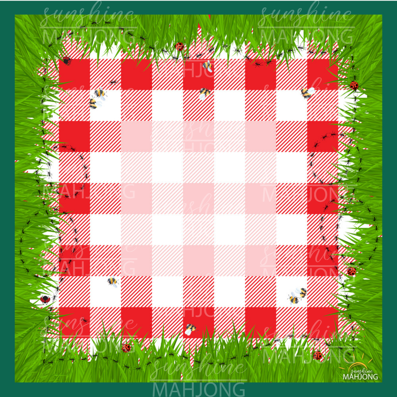 Picnic On The Green - Red