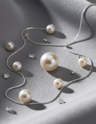 Pearl necklace.