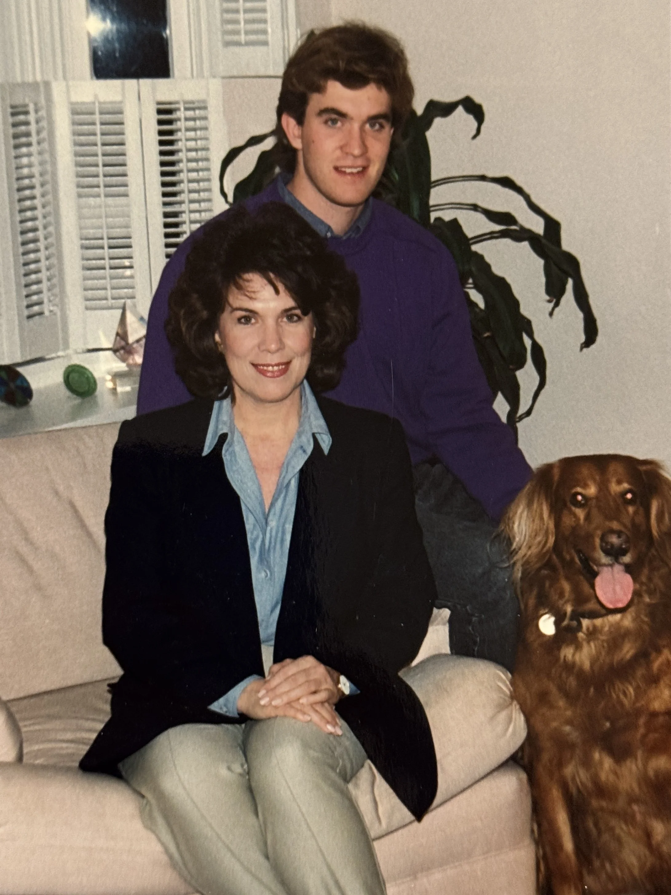 Michael with Amber and me in Sherman Oaks