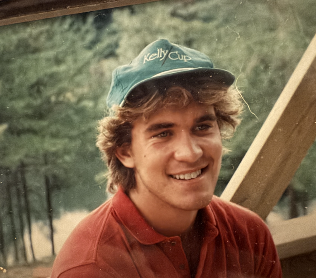 Michael, about age 15, at the lake