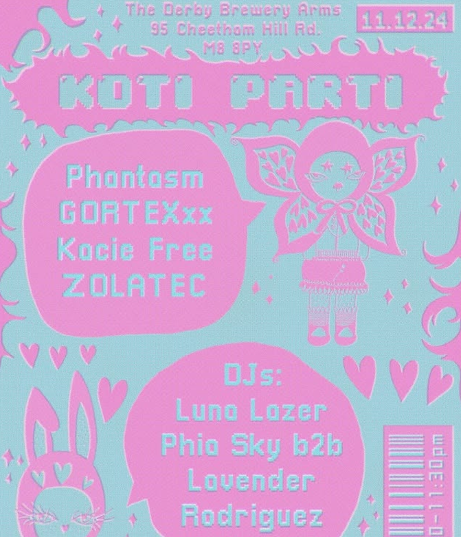  MANCHESTER • Koti Parti