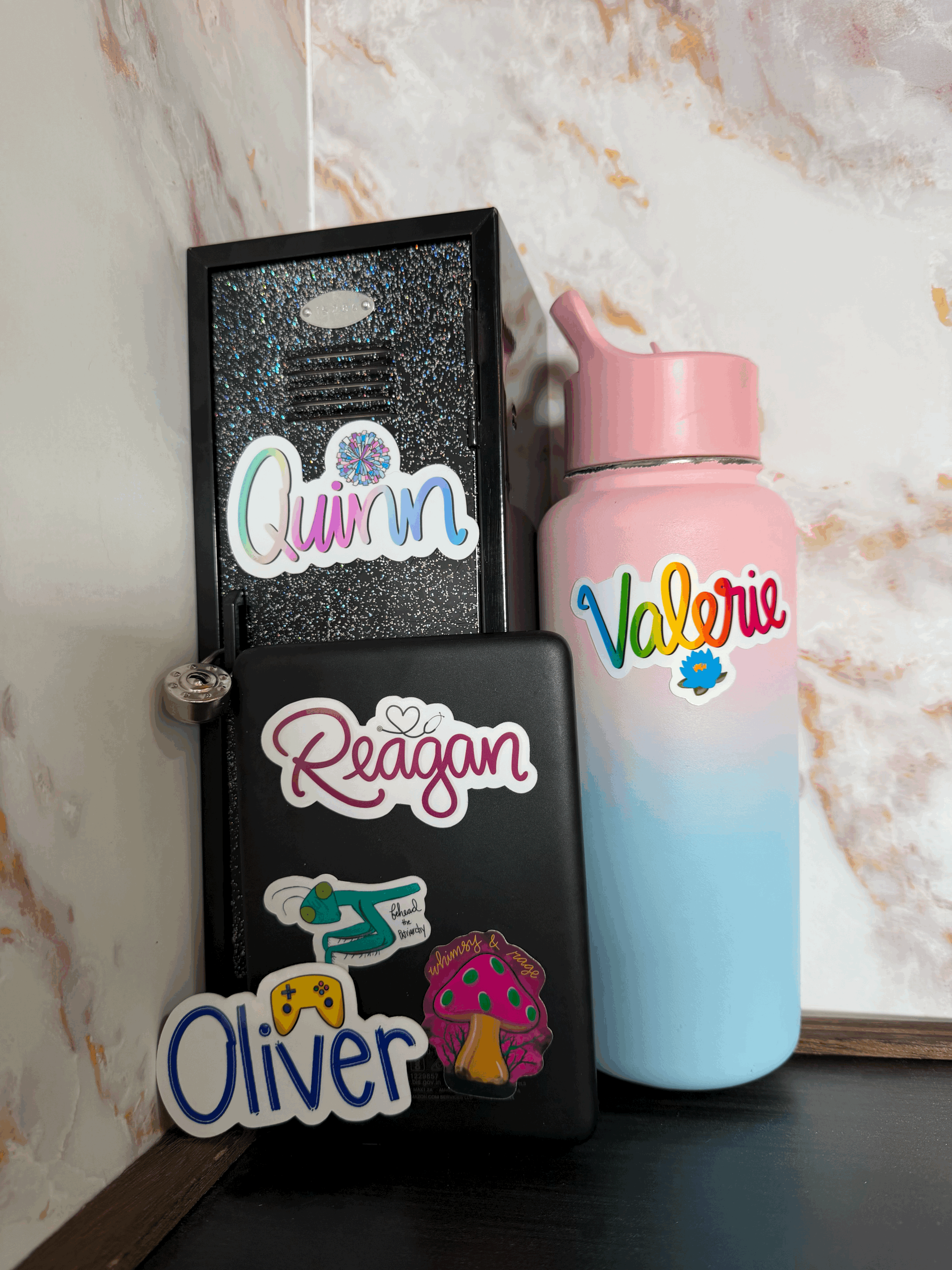 Custom Name Sticker or Magnet
