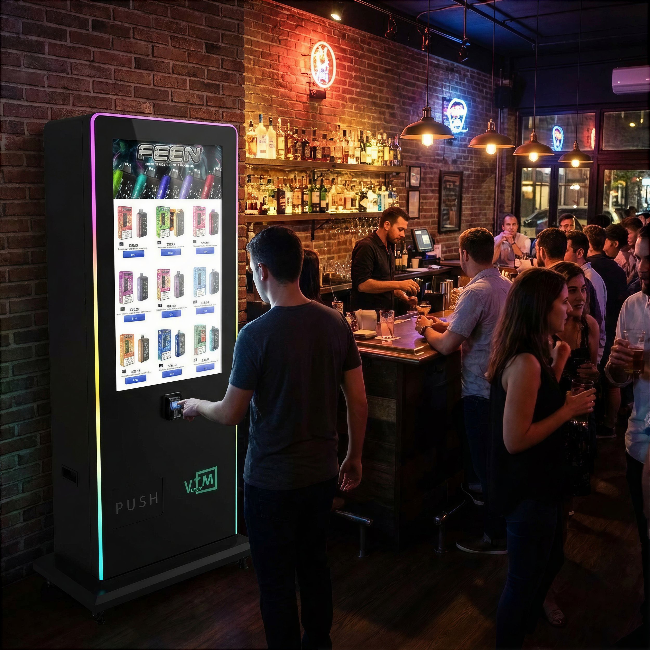 Modern Vape Vending Machines
