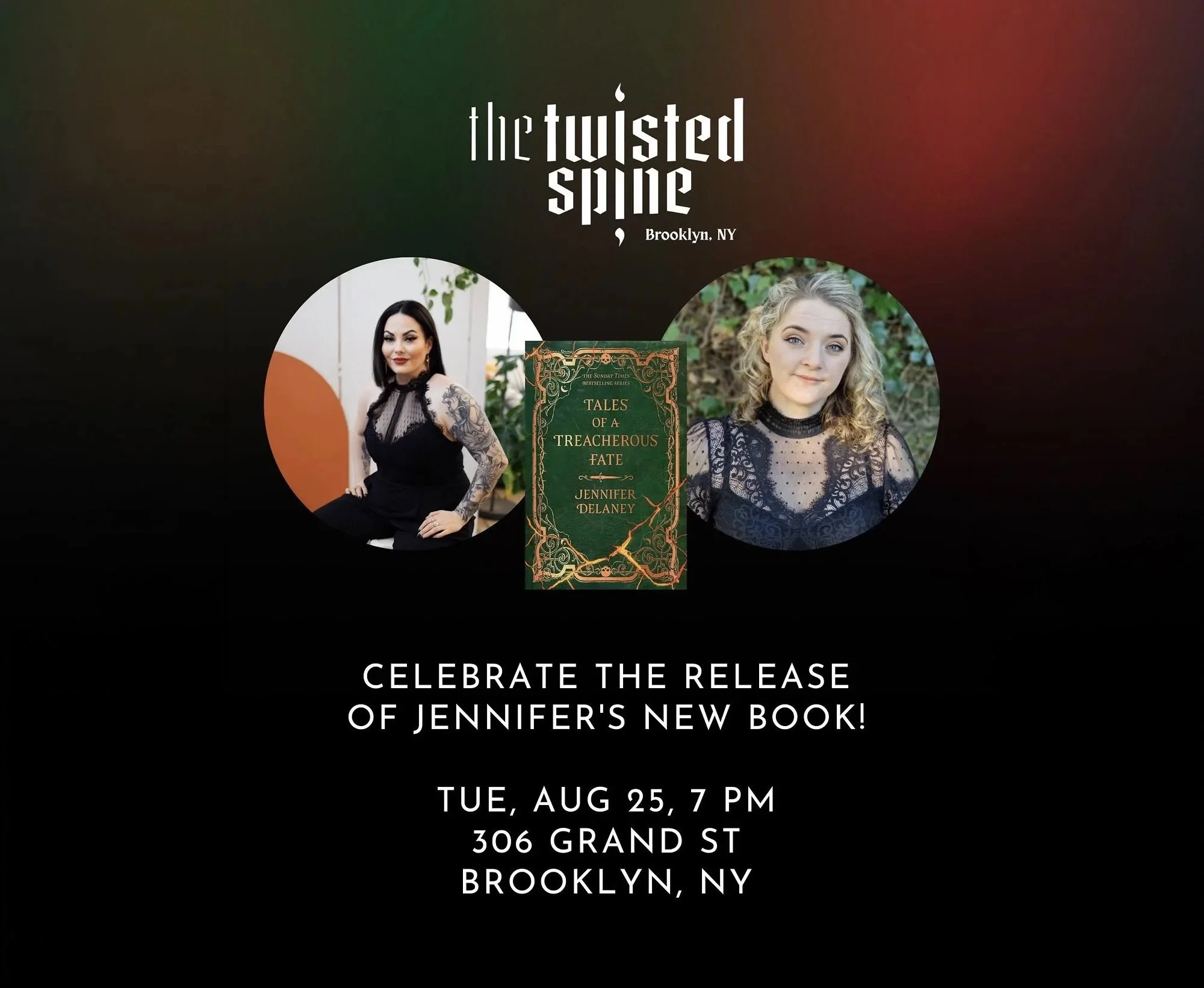 BOOK LAUNCH: TALES OF A TREACHEROUS FATE by Jennifer Delaney