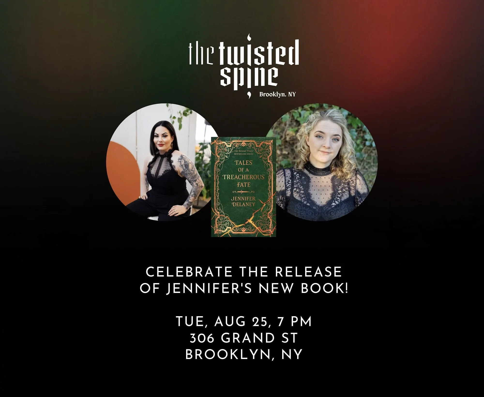 BOOK LAUNCH: TALES OF A TREACHEROUS FATE by Jennifer Delaney