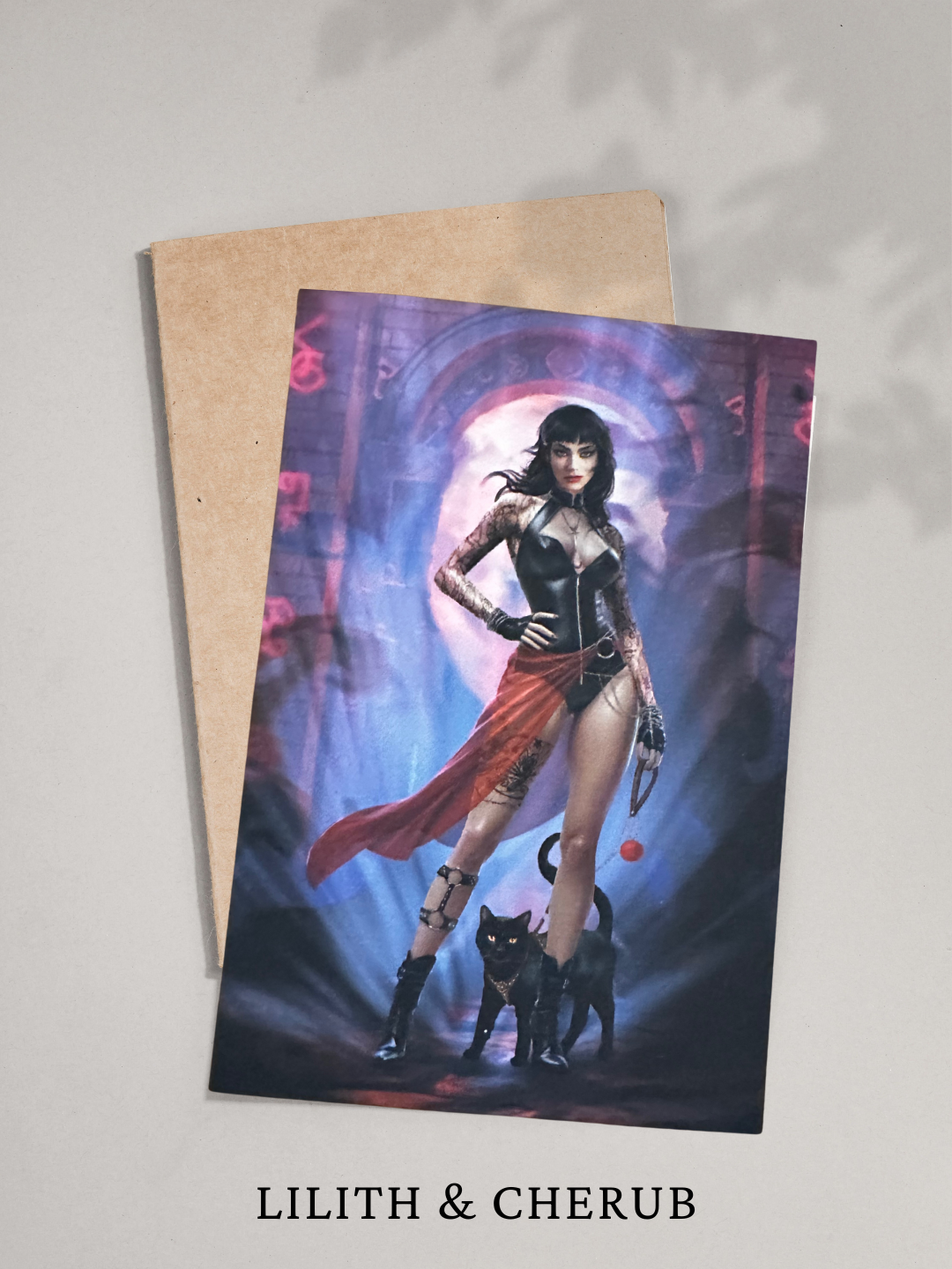 Lilith & Cherub Print