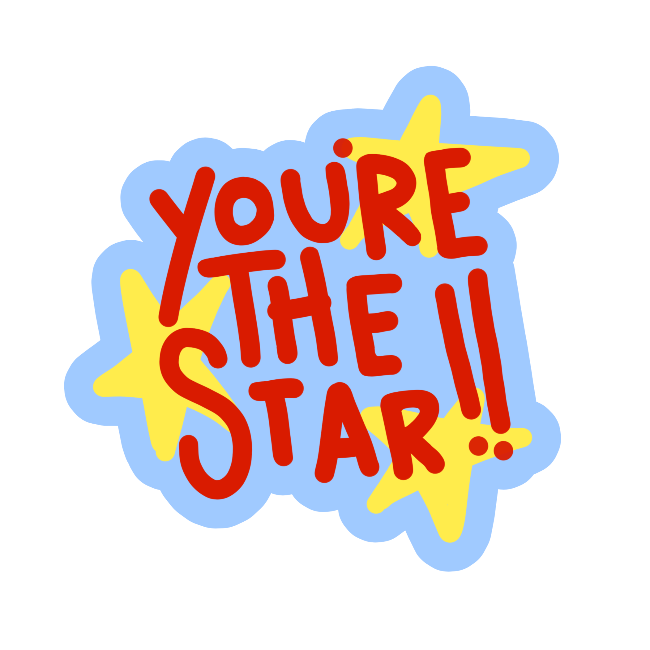 September Star Sticker