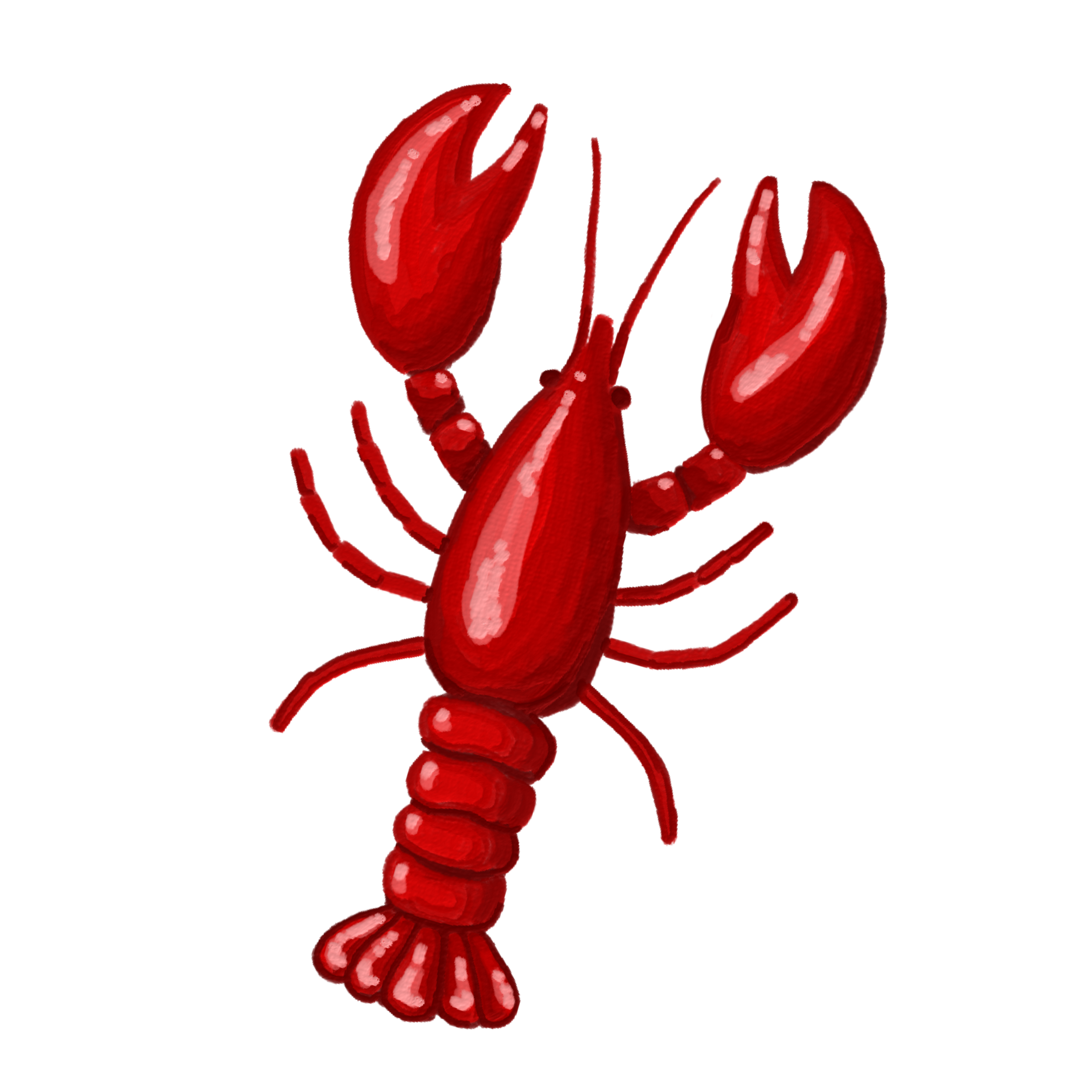 July Lobster Sticker