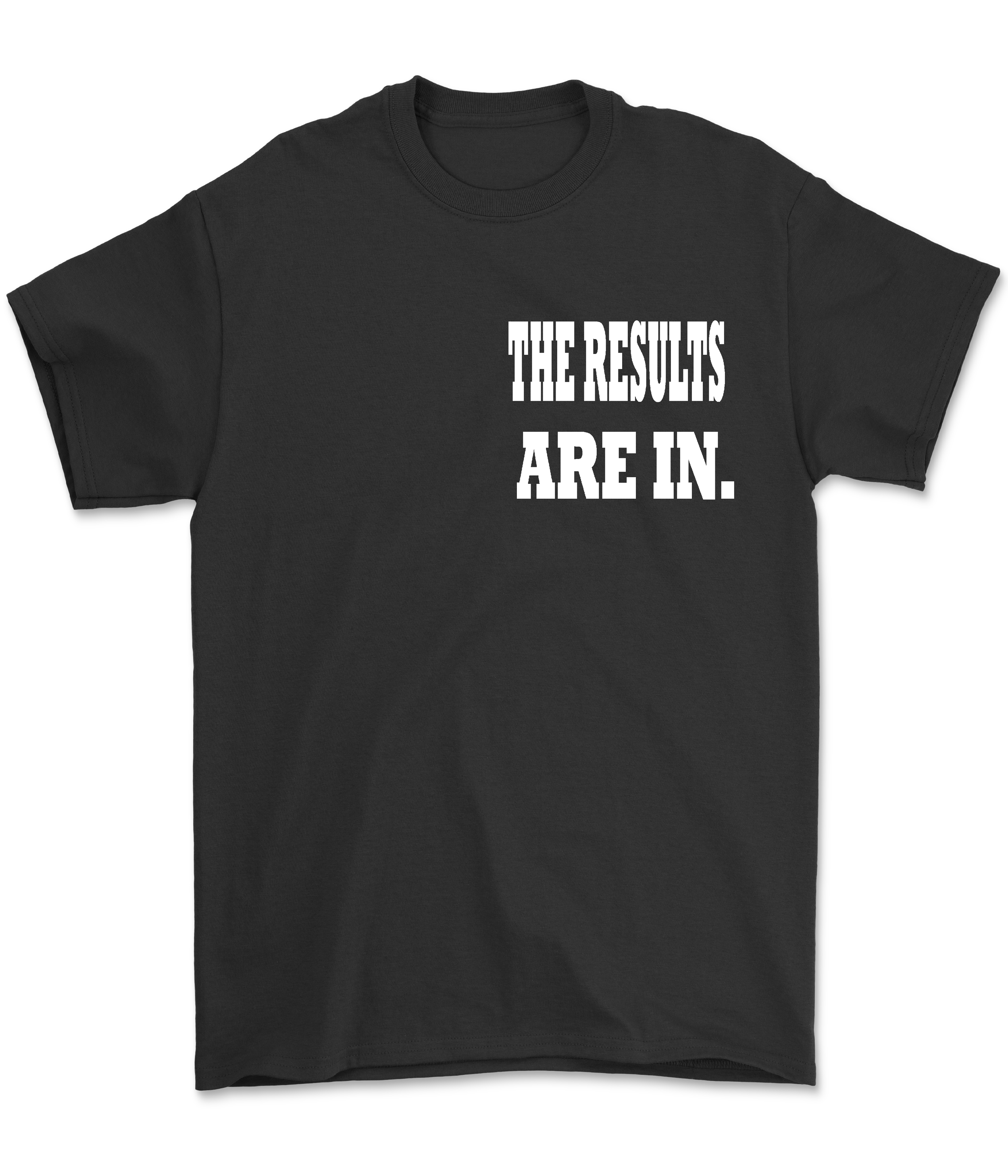 'The Results Are In' Gym Motivation T-Shirt