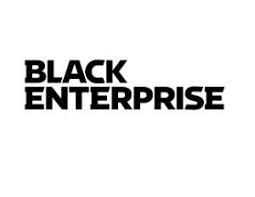 Black Enterprise logo with black uppercase text on a white background.