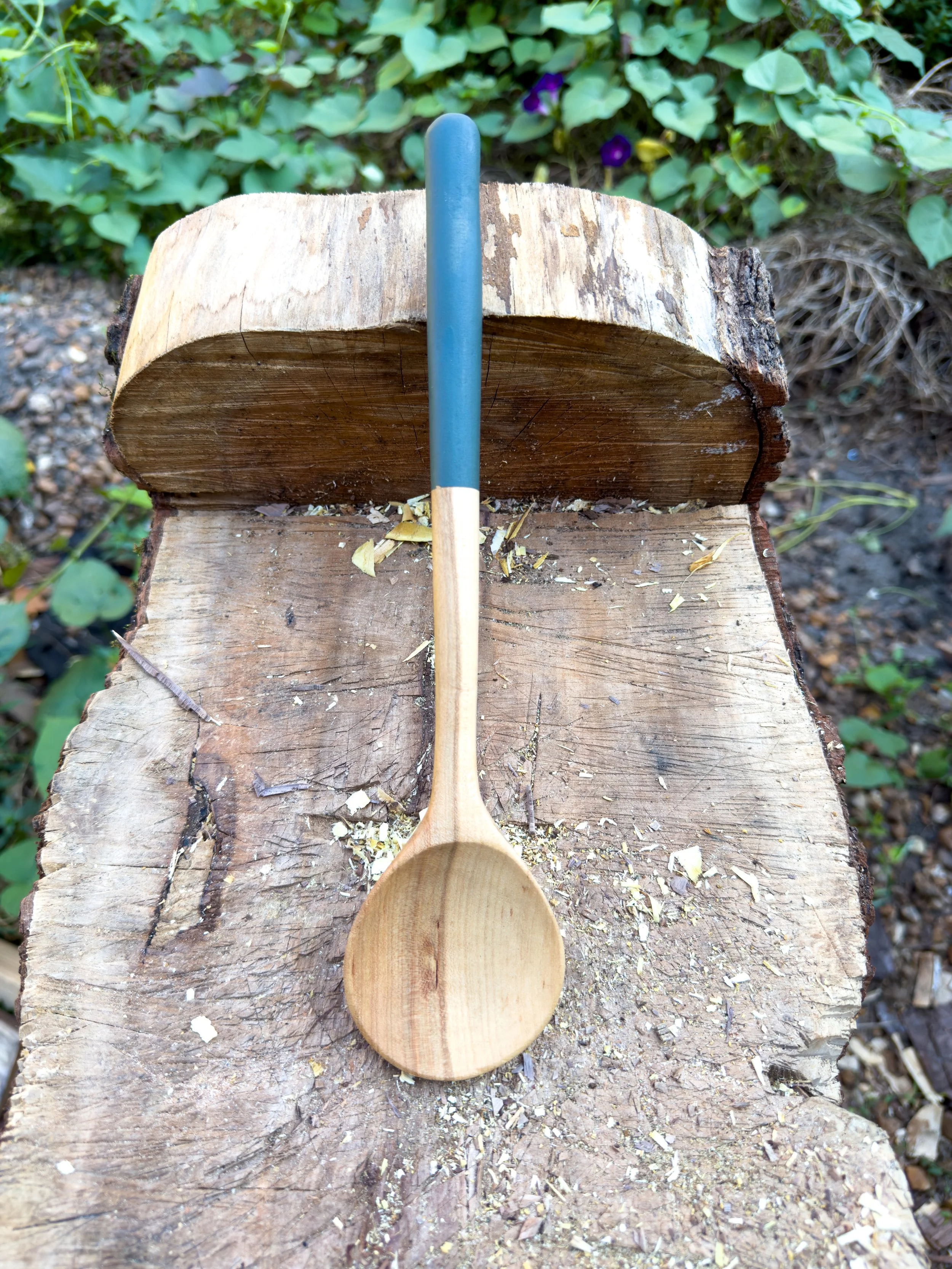 Serving Spoon - Locally sourced Silver Maple
