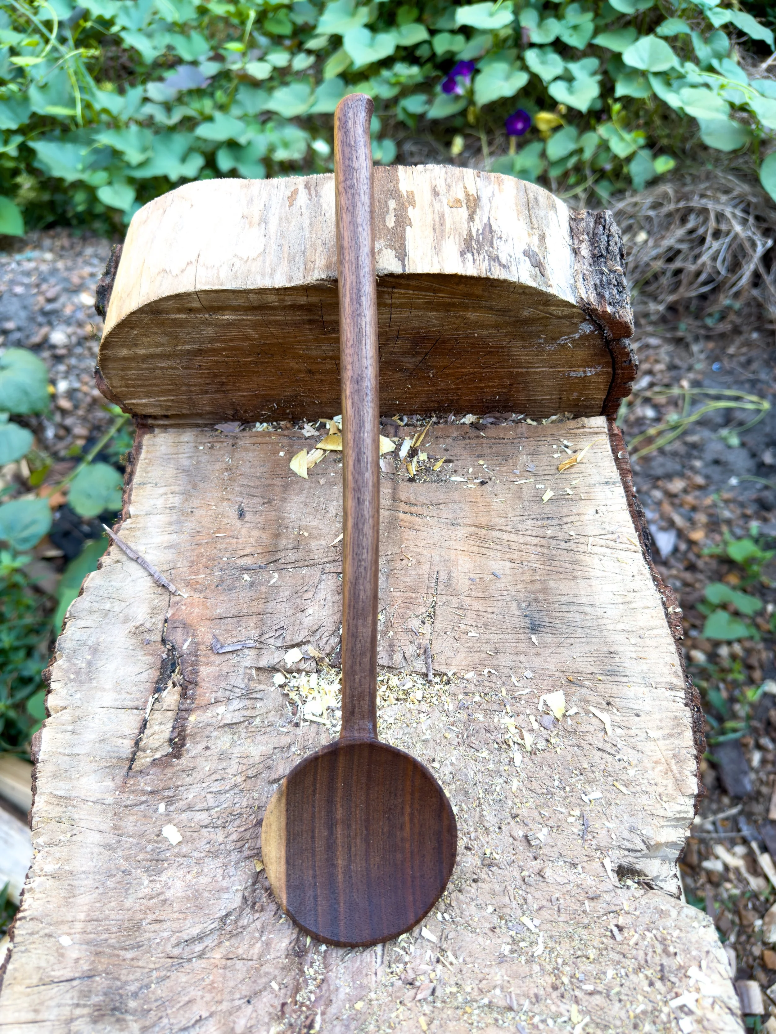 Cooking Spoon - Locally sourced Walnut