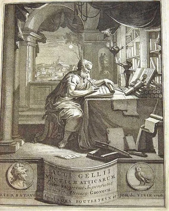LUCUBRATIONES GELLIANAE, SIVE QUEM IN MODUM GELLIUS USUS SIT VOCABULO QUOD EST HUMANITAS ET QUANTUM INTERSIT INTER EIUS USUM ET EIUS DEFINITIONEM