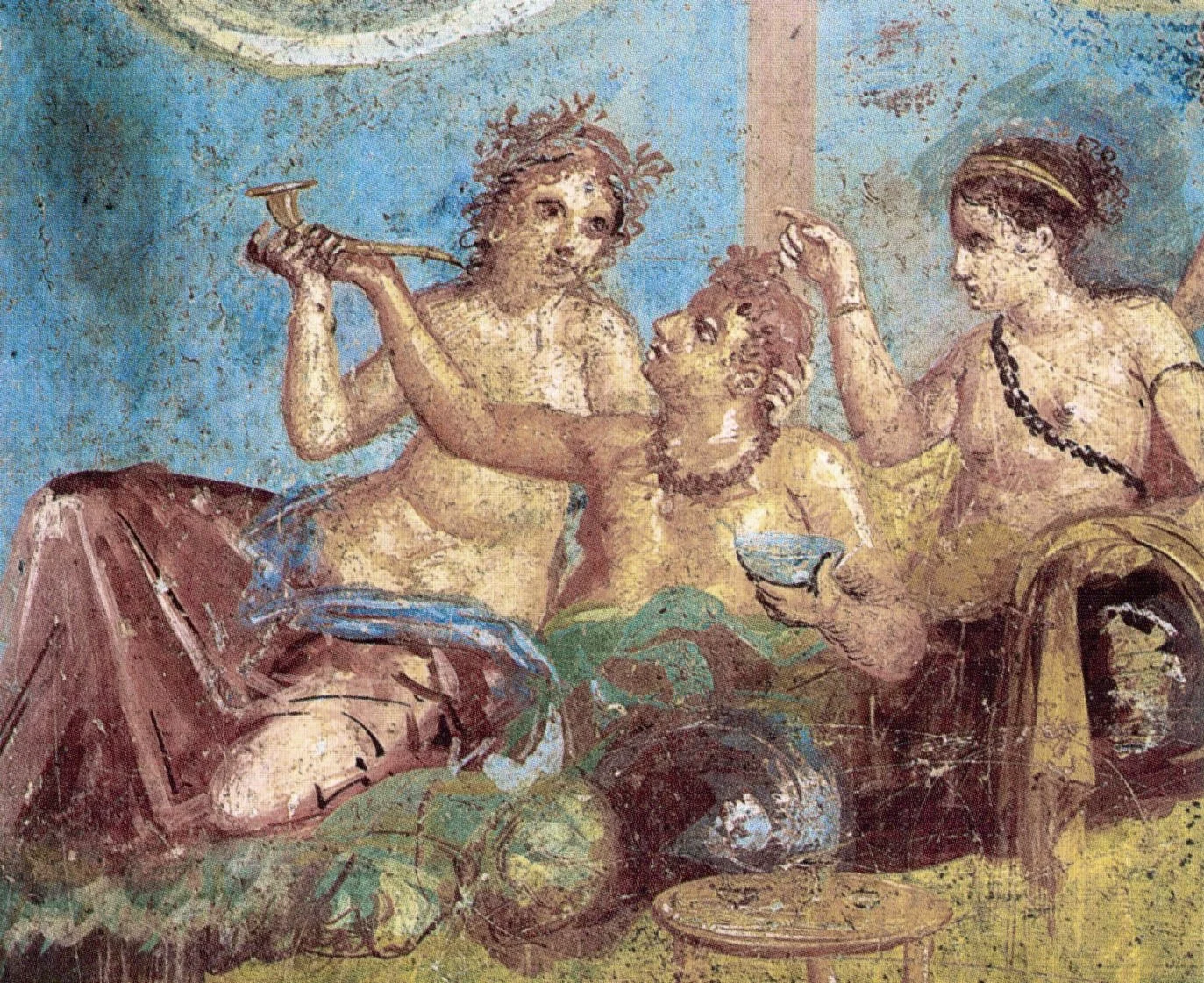 Pompeii_-_Casa_dei_Casti_Amanti_-_Banquet.jpg