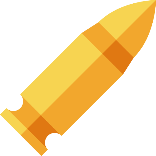 Illustration of a yellow-orange crayon.