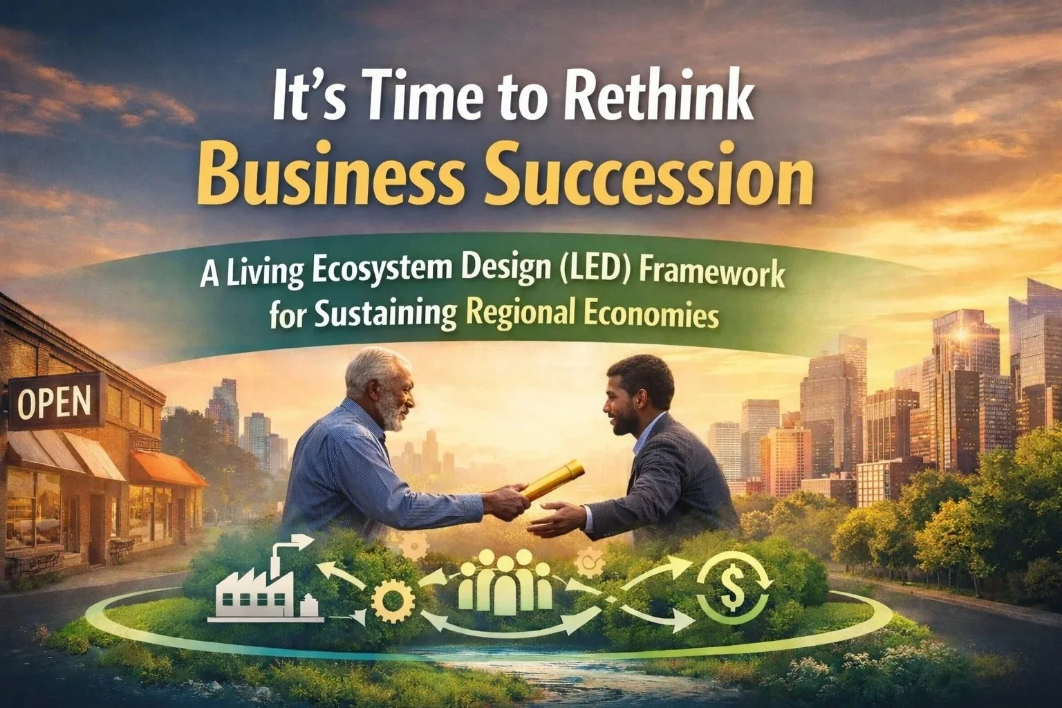 It’s Time to Rethink Business Succession: A Living Ecosystem Design (LED) Framework for Sustaining Regional Economies