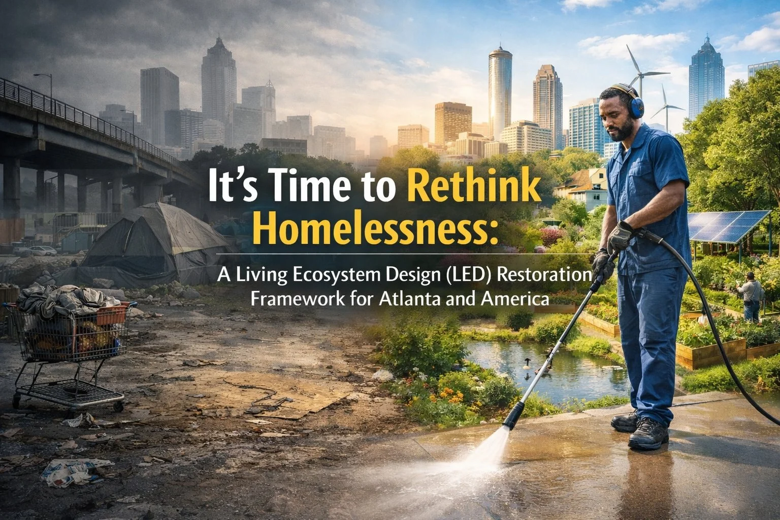 It’s Time to Rethink Homelessness: A Living Ecosystem Design (LED) Restoration Framework for Atlanta and America