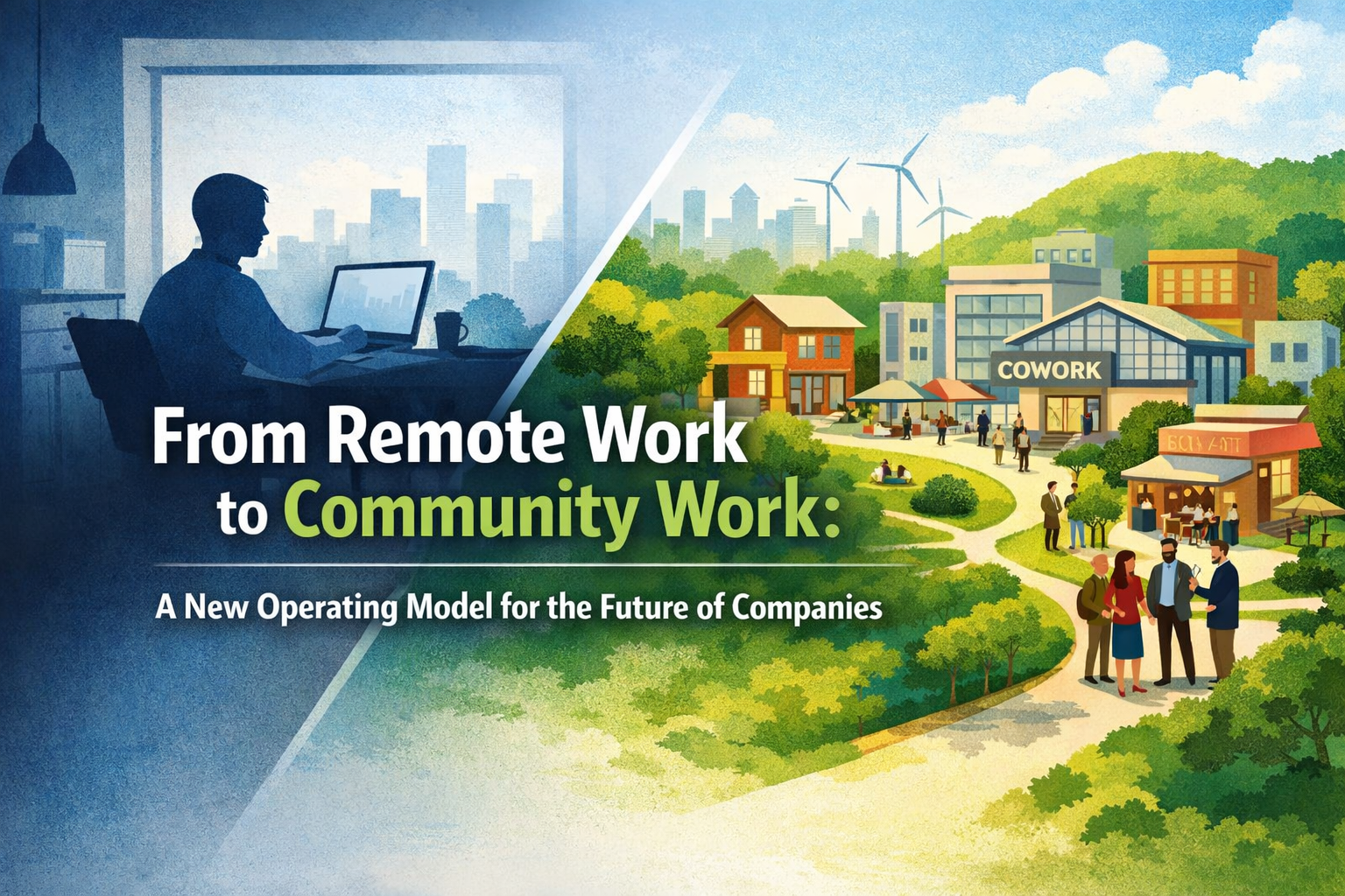 From Remote Work to Community Work: A New Operating Model for the Future of Companies