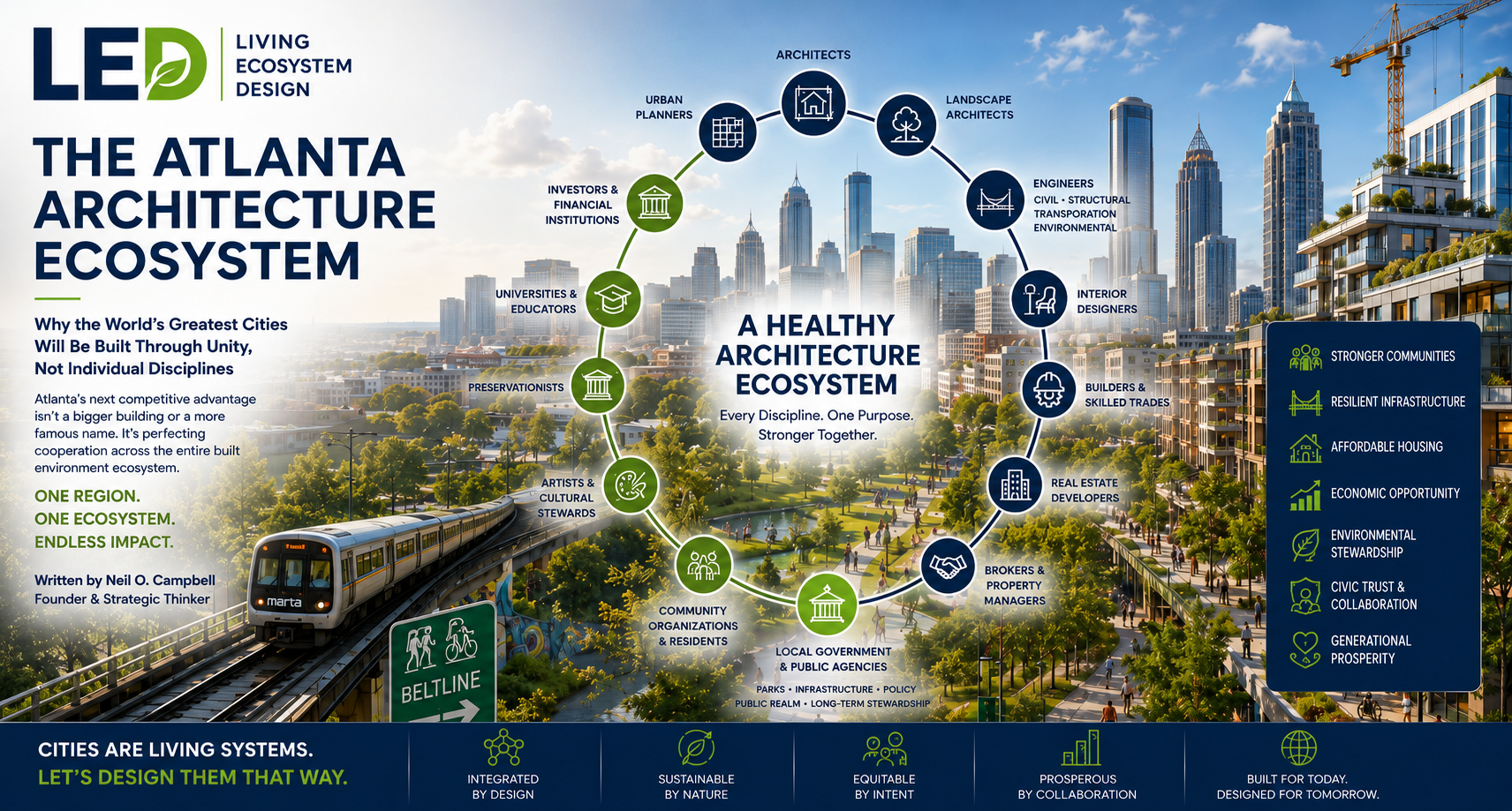 The Atlanta Architecture Ecosystem: Why the World's Greatest Cities Will Be Built Through Unity, Not Individual Disciplines