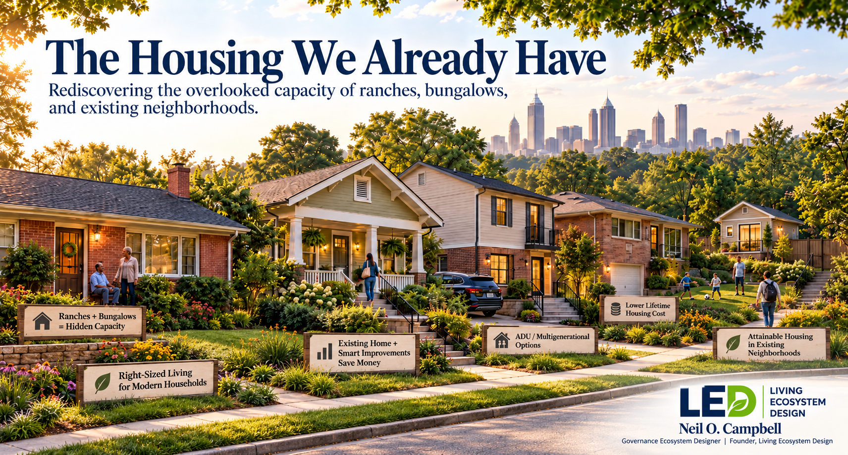 The Housing We Already Have: Rediscovering the Overlooked Capacity of Ranches, Bungalows, and Existing Neighborhoods
