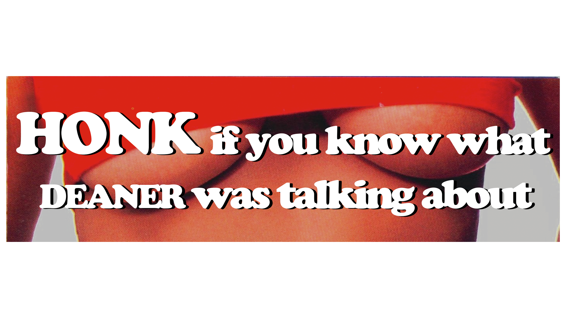 Chocolate & Cheese Bumper Sticker