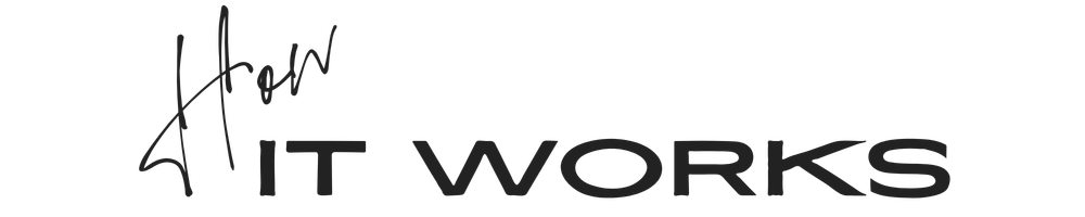The image features the phrase "How It Works" with a handwritten-style "How" on top, suggesting an instructional or explanatory theme.