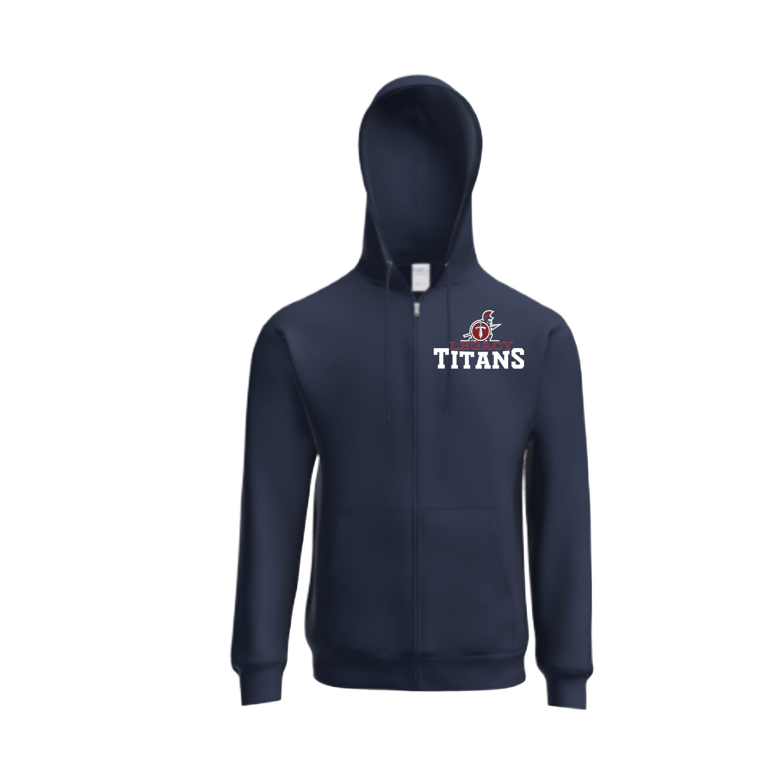 Legacy Titans Full Zip Up Hoodie