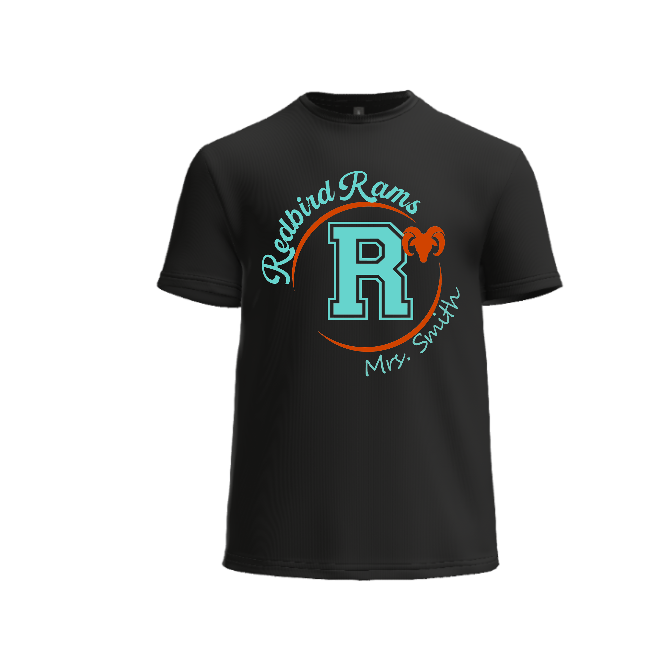 Rams Personalized Crew Neck T-Shirt
