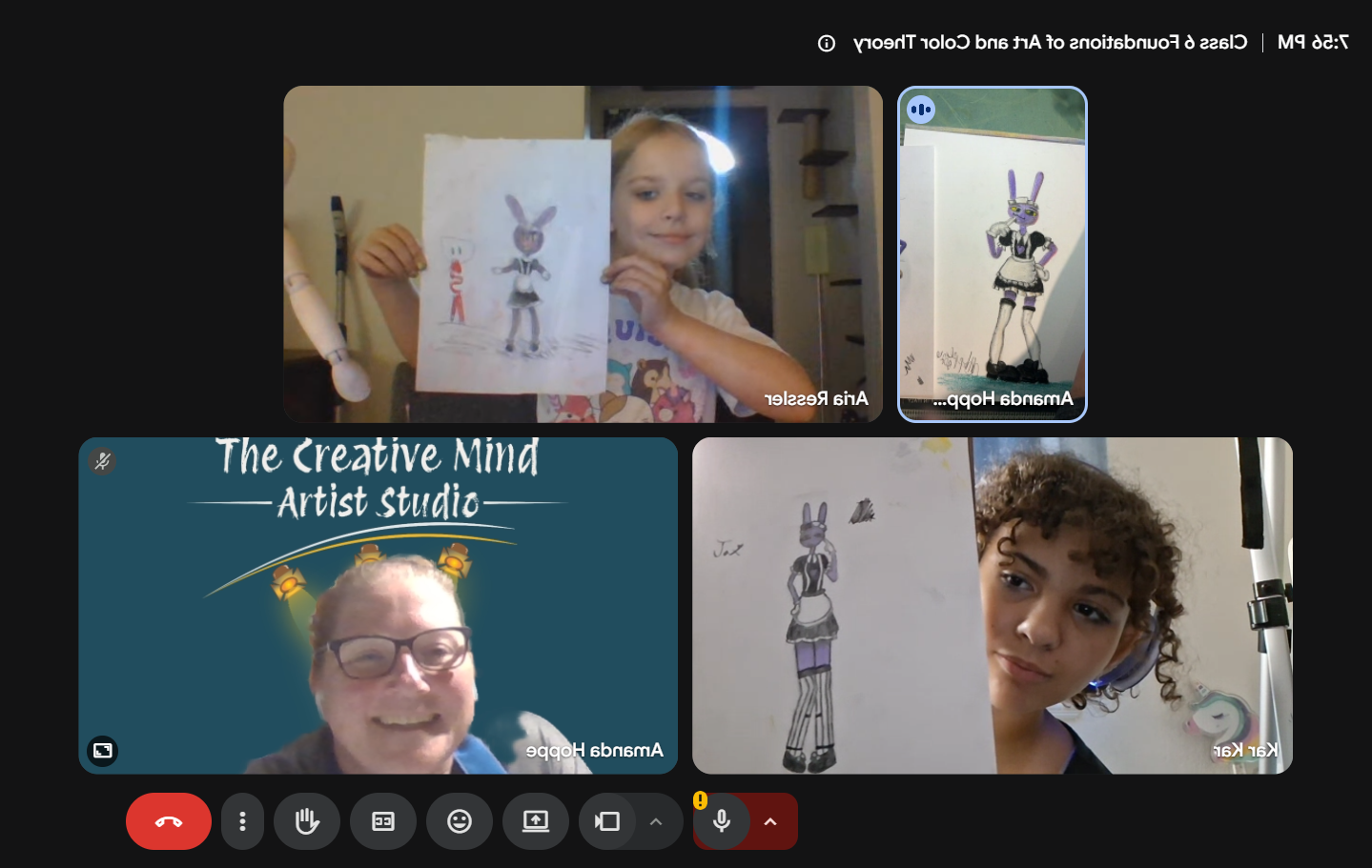 Foundations of Art and Color Theory Final Virtual Class