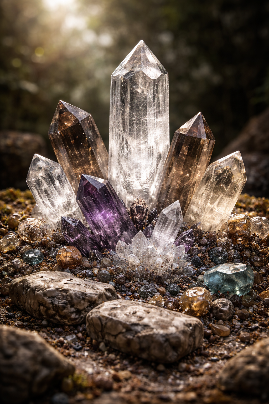 Crystal Energy Guidance Oracle Reading