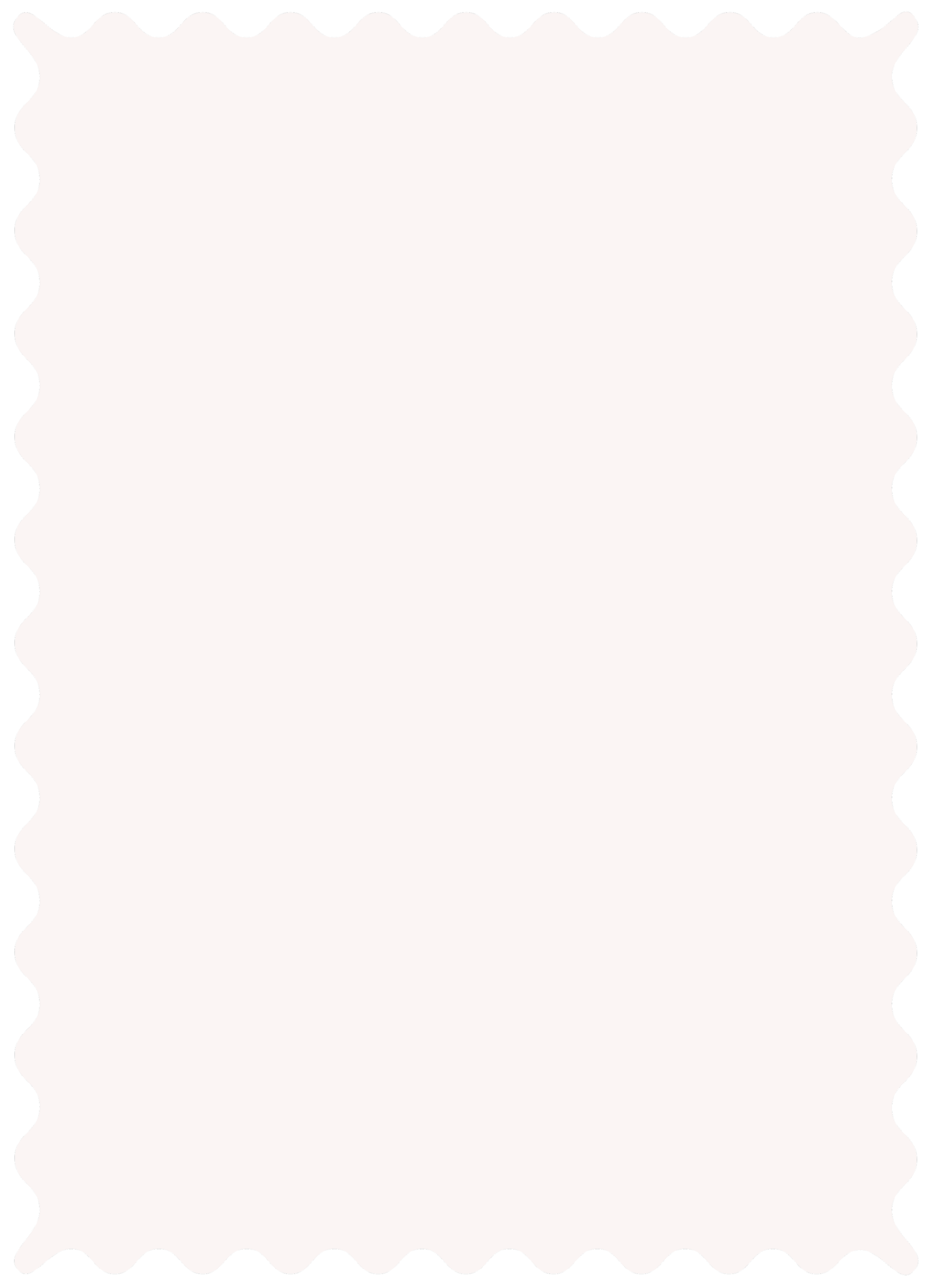A blank postage stamp with a white background and scalloped border.