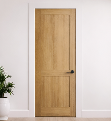 Modern White Oak Solid Custom Interior Door.png