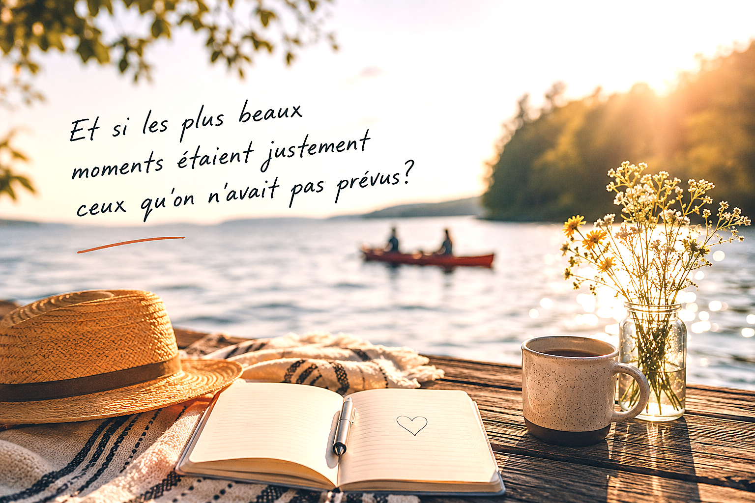 Et si les plus beaux moments étaient justement ceux qu'on n'avait pas prévus?
