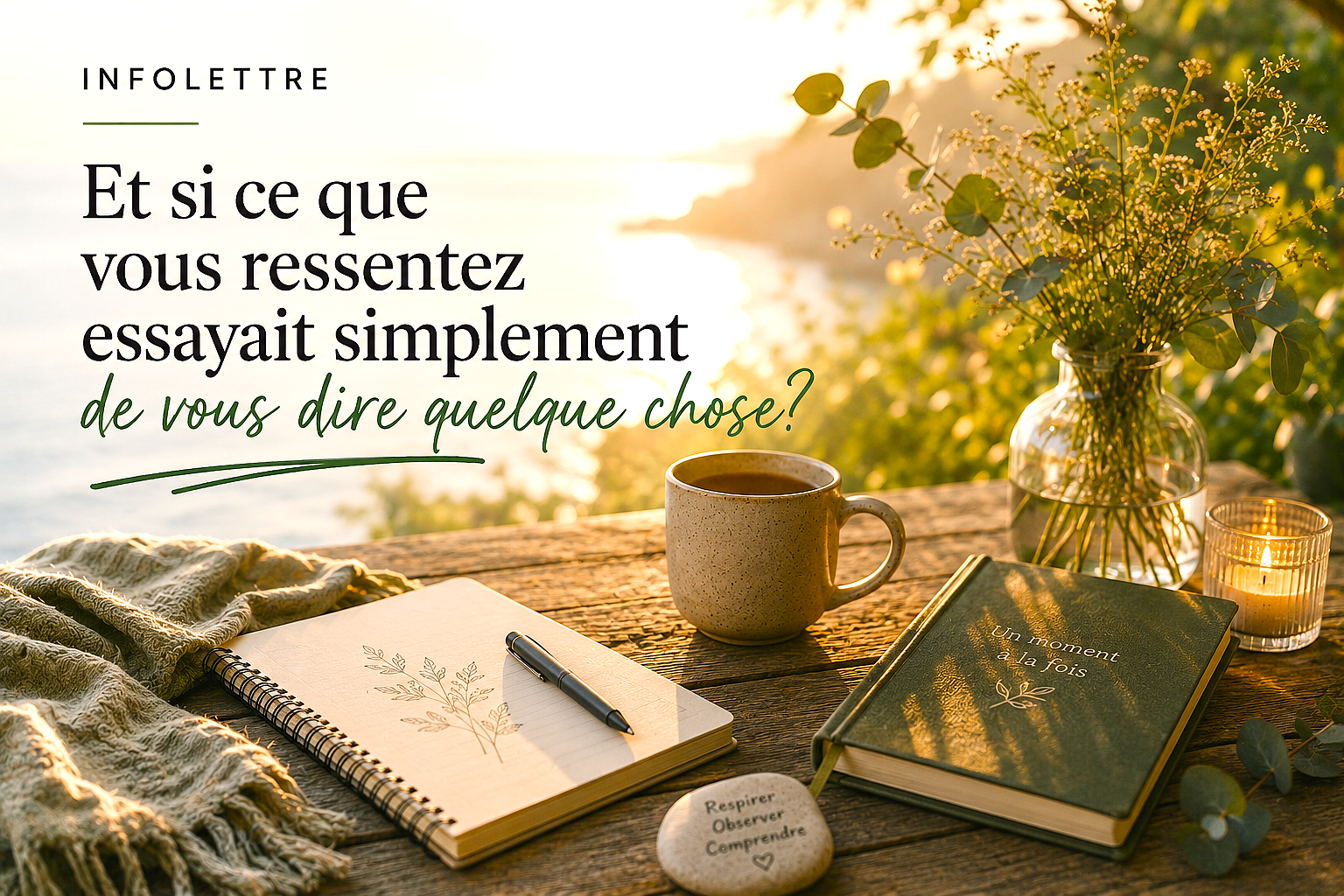 Et si ce que vous ressentez essayait simplement de vous dire quelque chose?