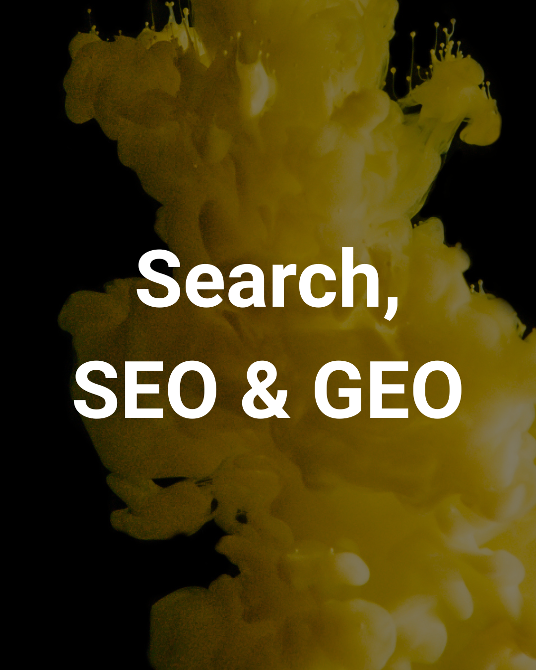 Search, SEO & GEO