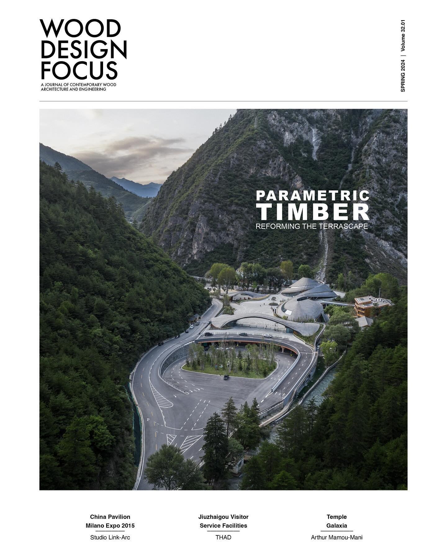 Parametric Timber: Reforming the Terrascape - in the latest issue of Wood Design Focus, a journal of the @forestproductssociety #timberarchitecture