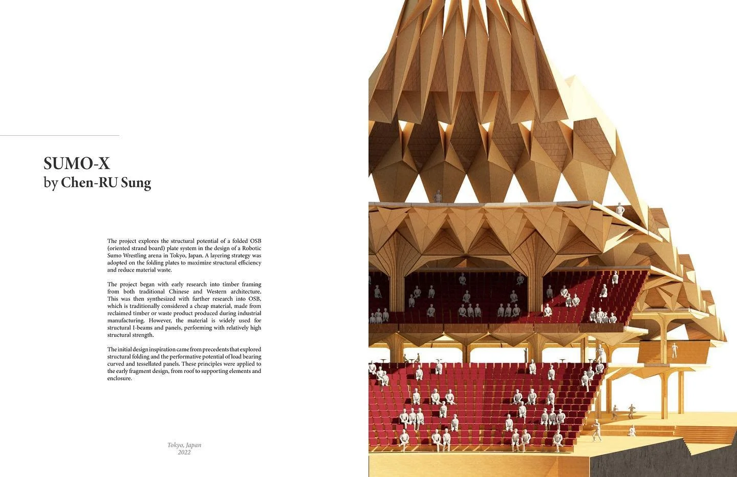 SUMO-X | Chen-RU Sung @unit14_ucl  #wooddesignfocus #timberarchitecture @forestproductssociety