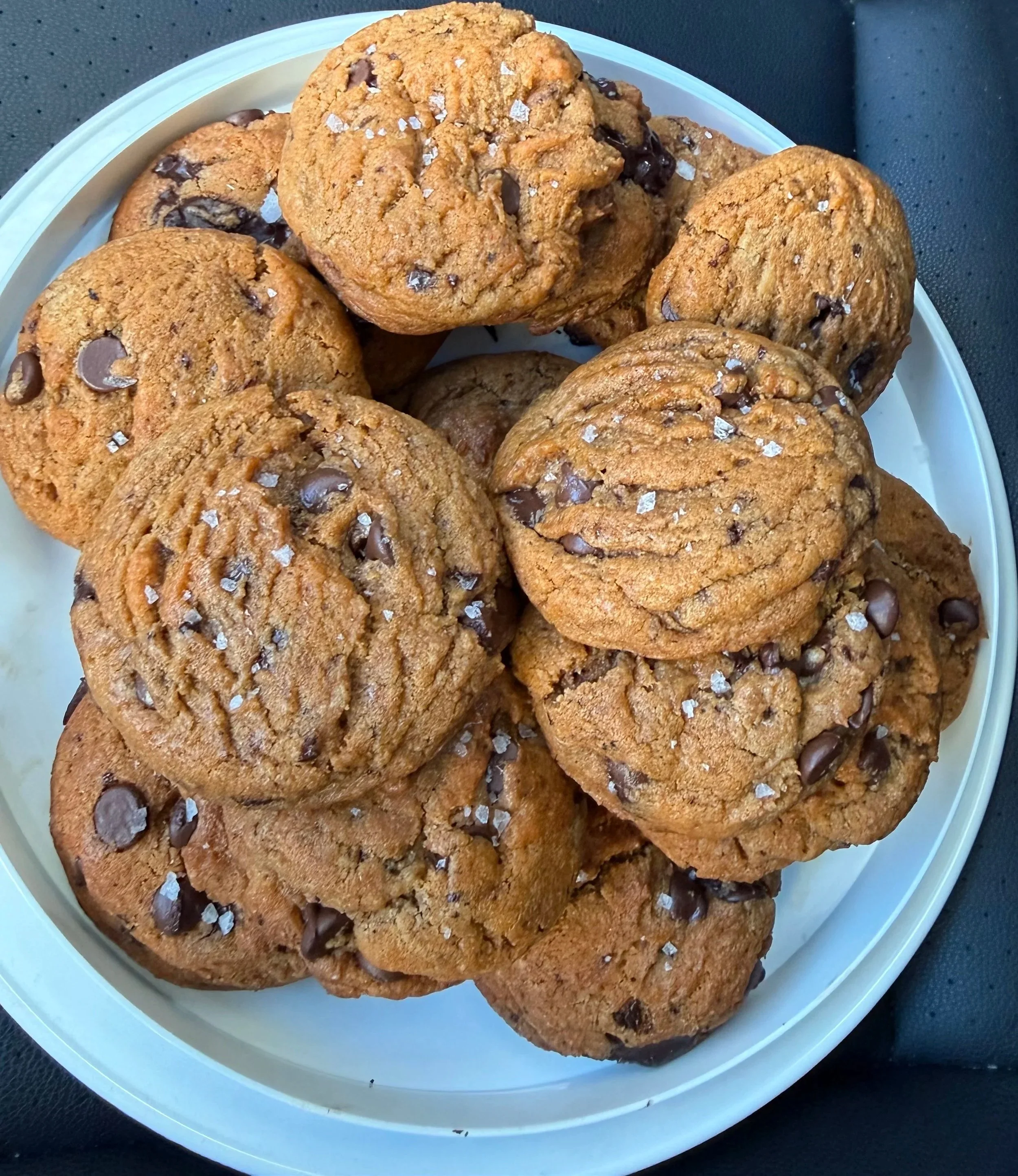 Brown Butter, Gochujang &amp; Dark Chocolate Cookies
