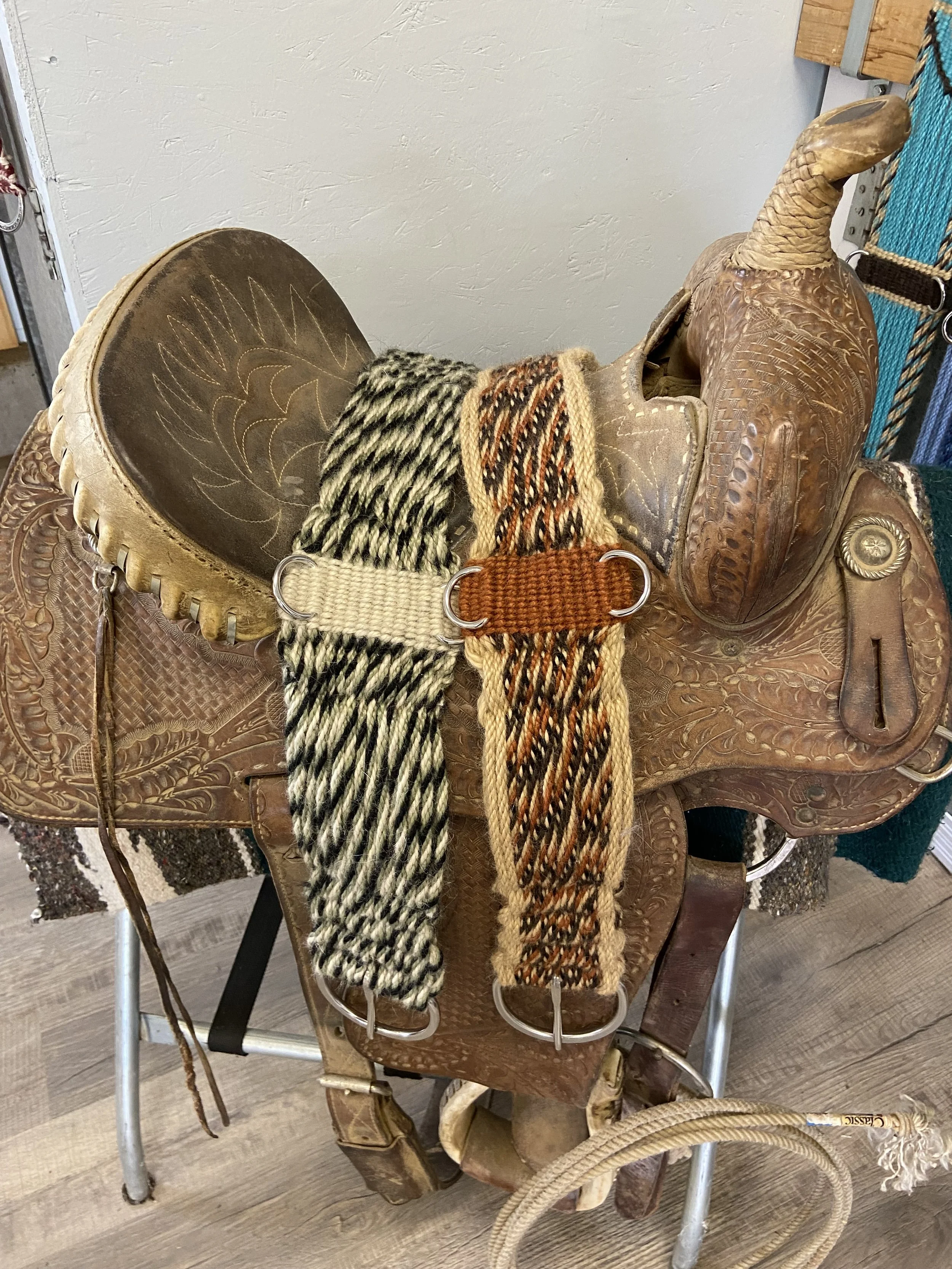 Cutter Style Double Layer Woven Western Cinch