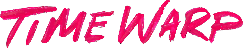 Time Warp documentary title treatment