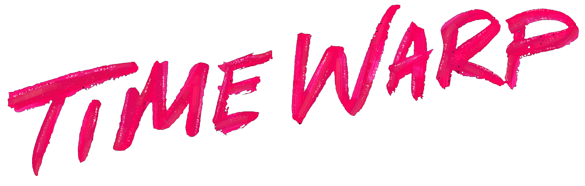 Time Warp documentary title treatment