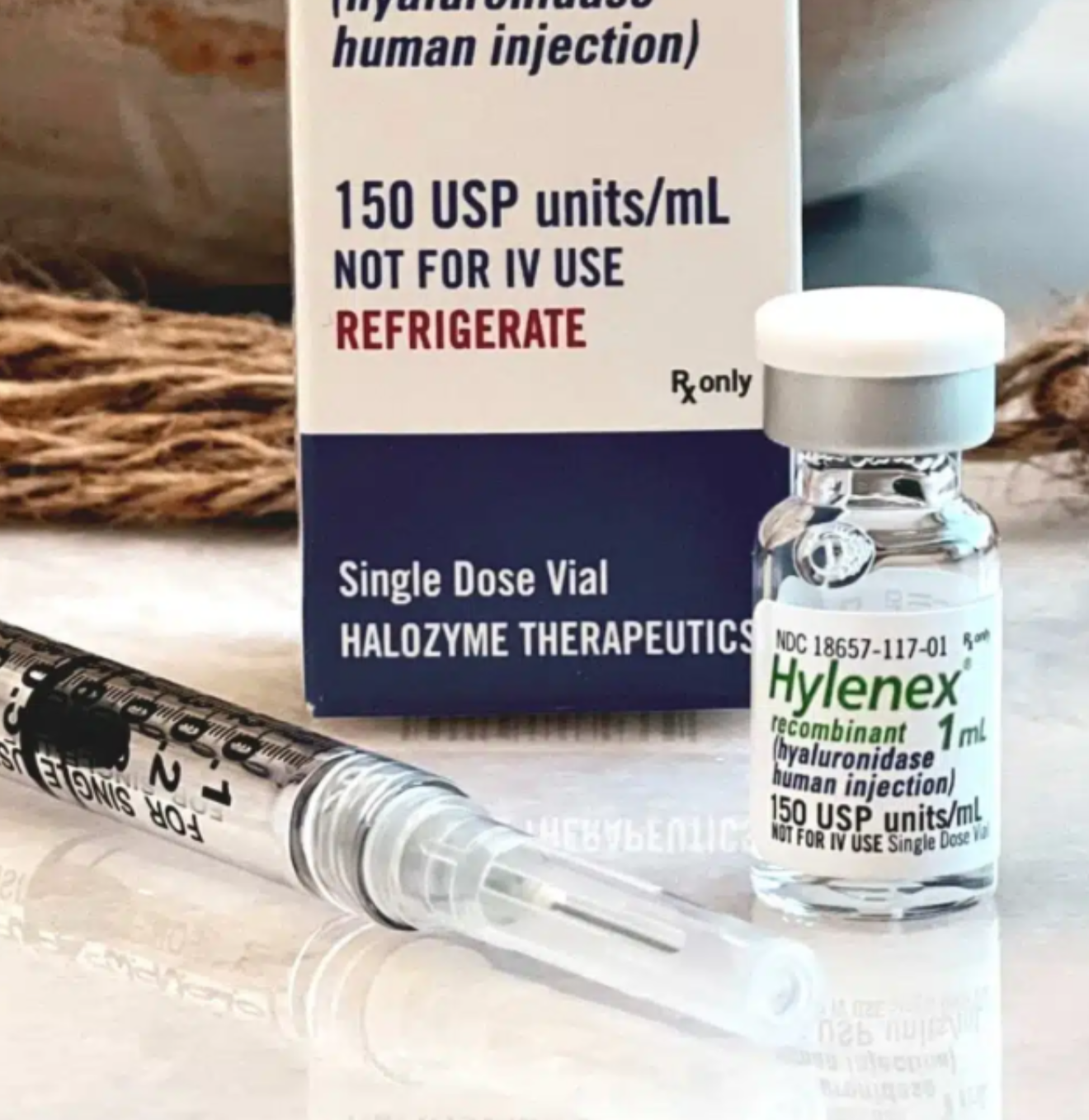 Hyaluronidase Dissolving Treatment