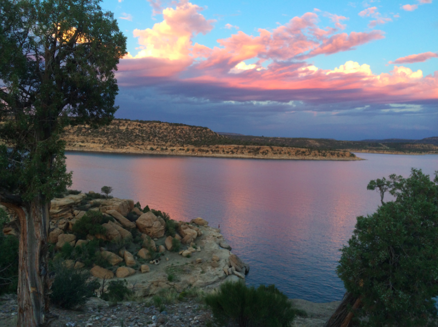 Sailing Lake Navajo Arboles, Colorado