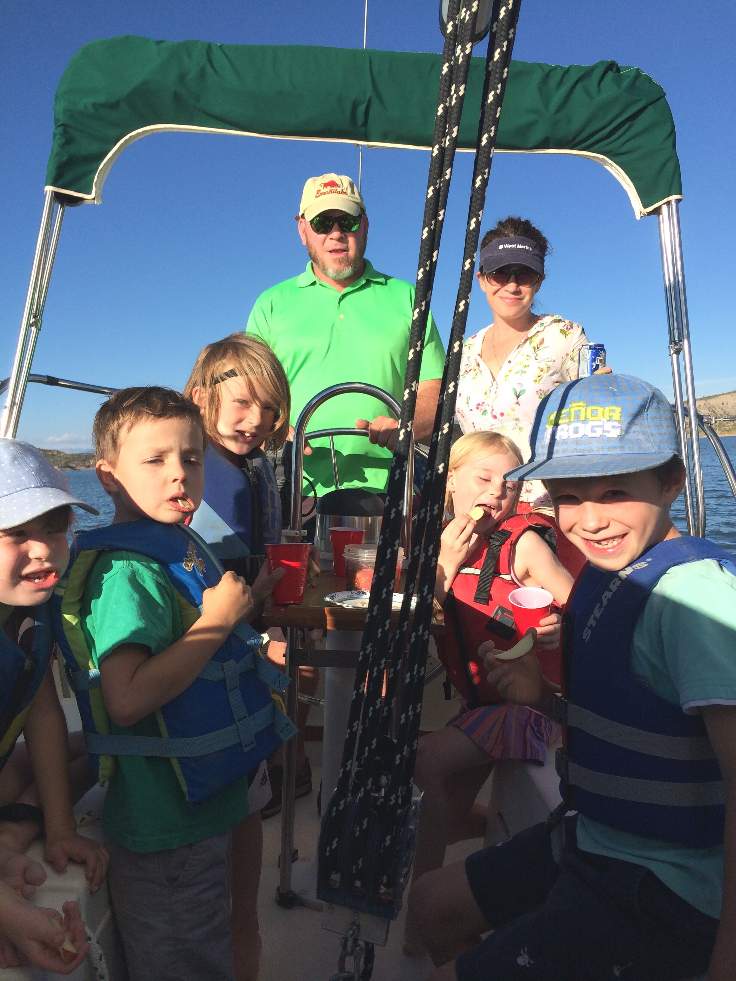 Sailing in Durango, Colorado.