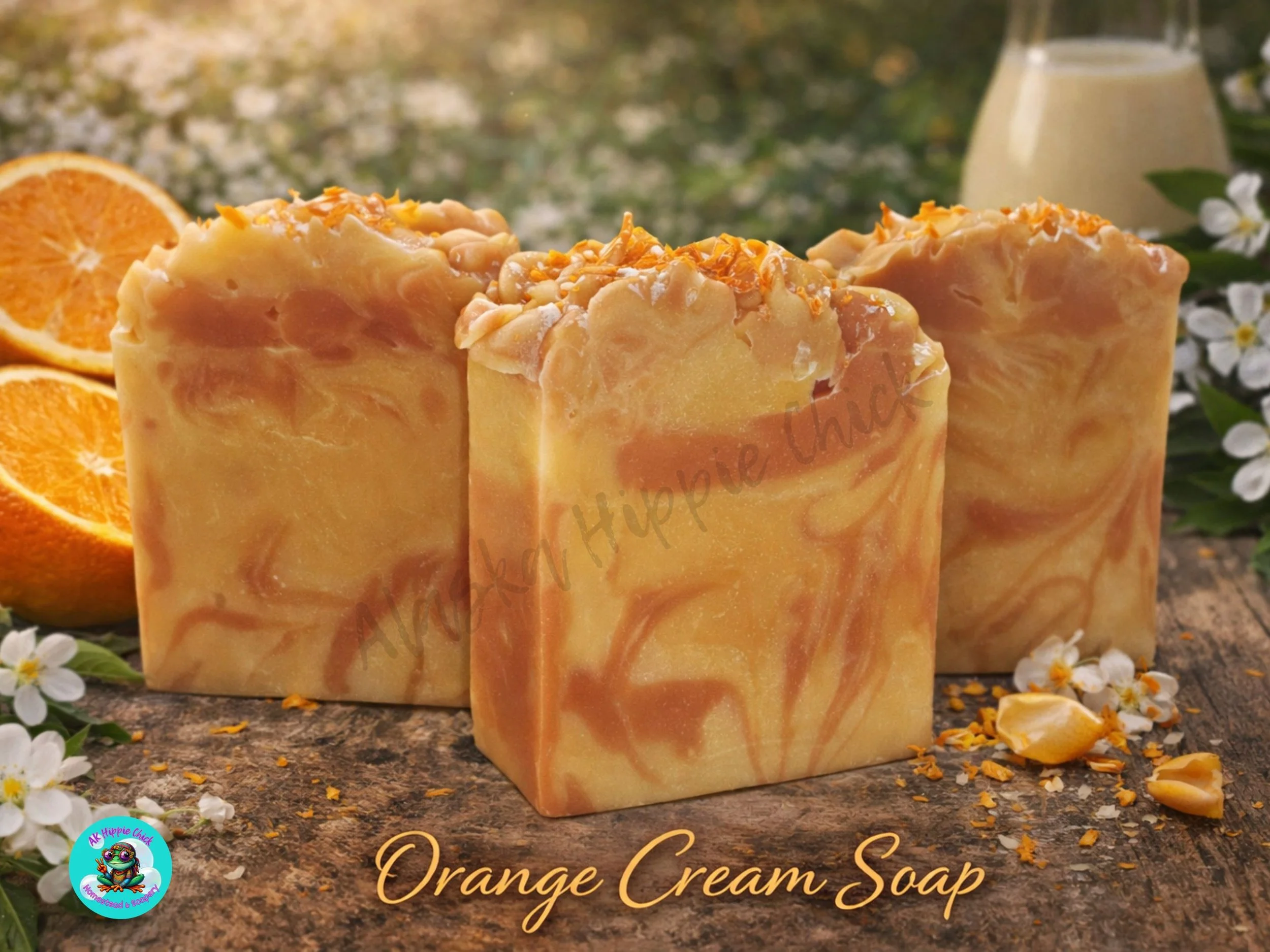 Orange Cream Soap Bar
