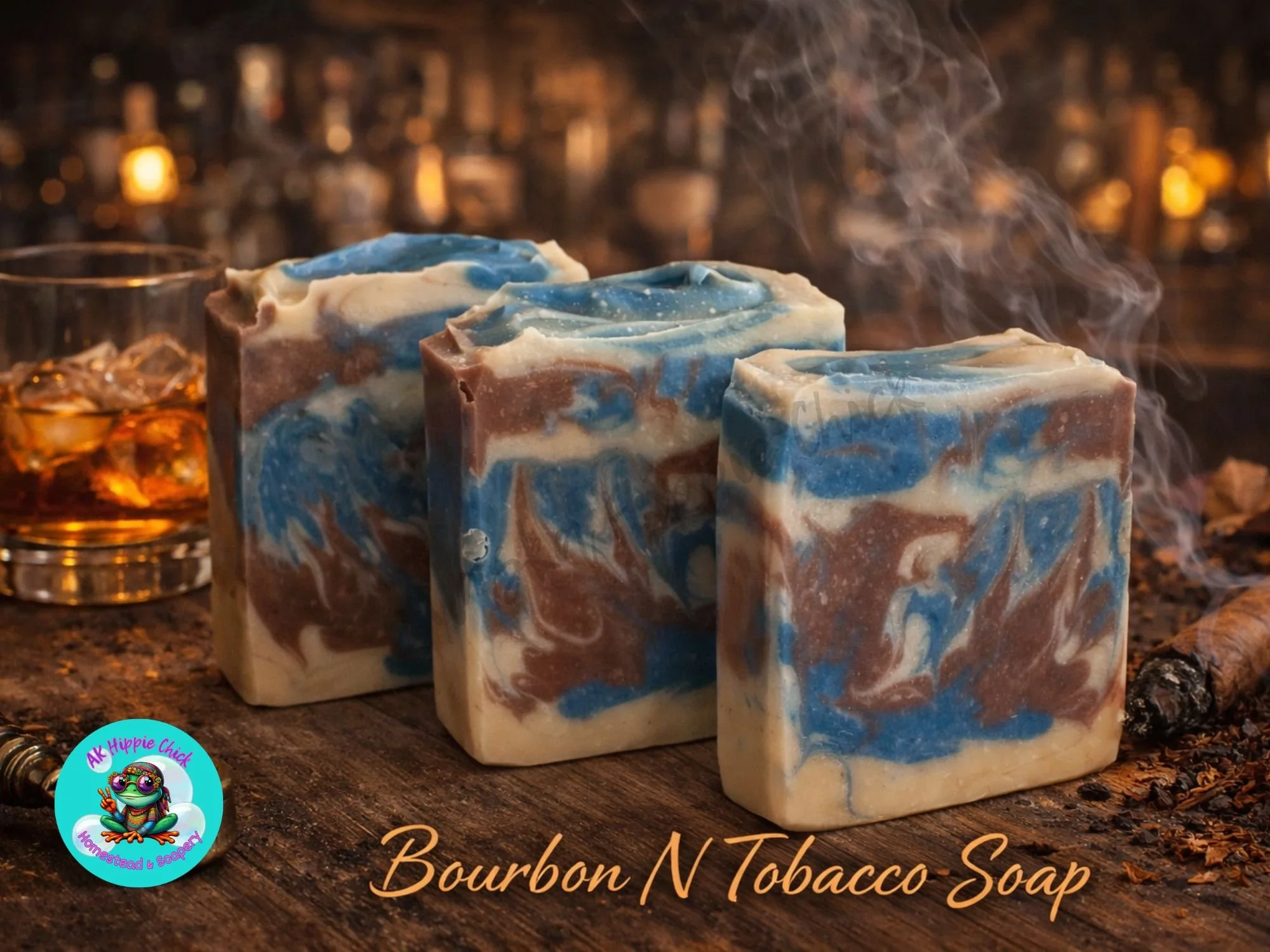 Bourbon & Tobacco Soap Bar