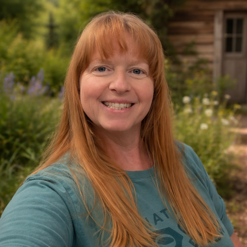 Quana, owner of Alaska Hippie Chick handmade soap and herbal body care business